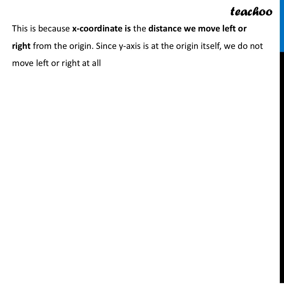 part 2 - Question 1 - Think and Reflect (Page 7) - Quadrants - Chapter 1 Class 9 - Orienting Yourself: The Use of Coordinates (Ganita - Class 9