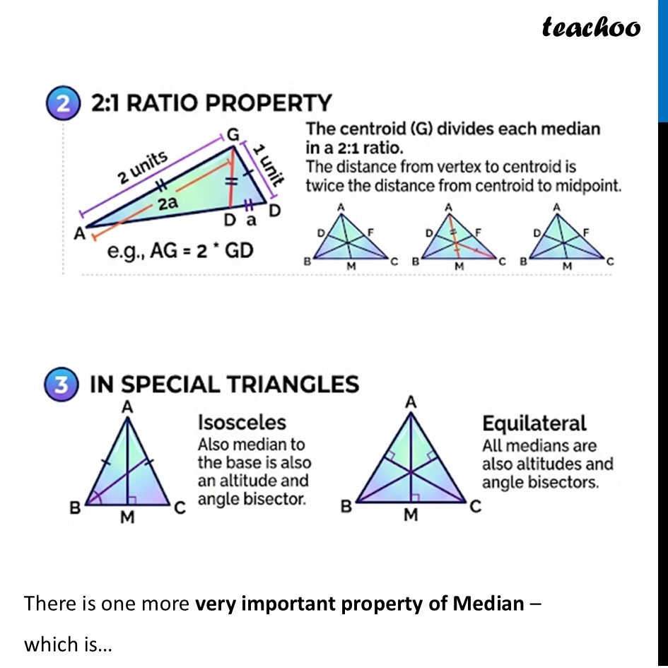 part 3 - Median of a Triangle (and its Properties) - Area of a Triangle - Chapter 6 Class 9 - Measuring Space: Perimeter and Area (Ganita Manjar - Class 9