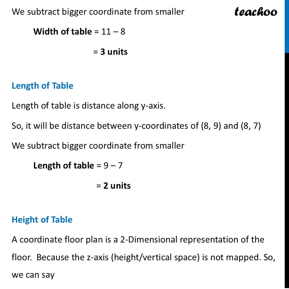 part 7 - Ex 1.2, 1 - Exercise Set 1.2 - Chapter 1 Class 9 - Orienting Yourself: The Use of Coordinates (Ganita - Class 9