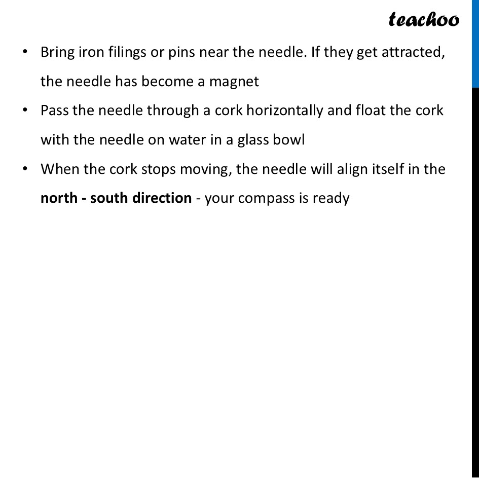 part 10 - Poles of Magnet - Concepts - Chapter 4 Class 6 - Exploring Magnets (Curiosity) - Class 6