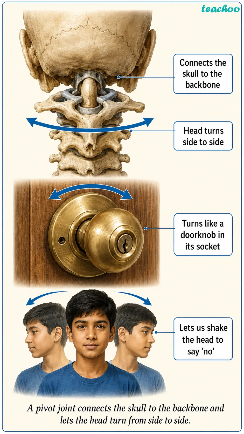 3.5.3 Pivot joint - Tissues in Action - [Teachoo] - Concepts