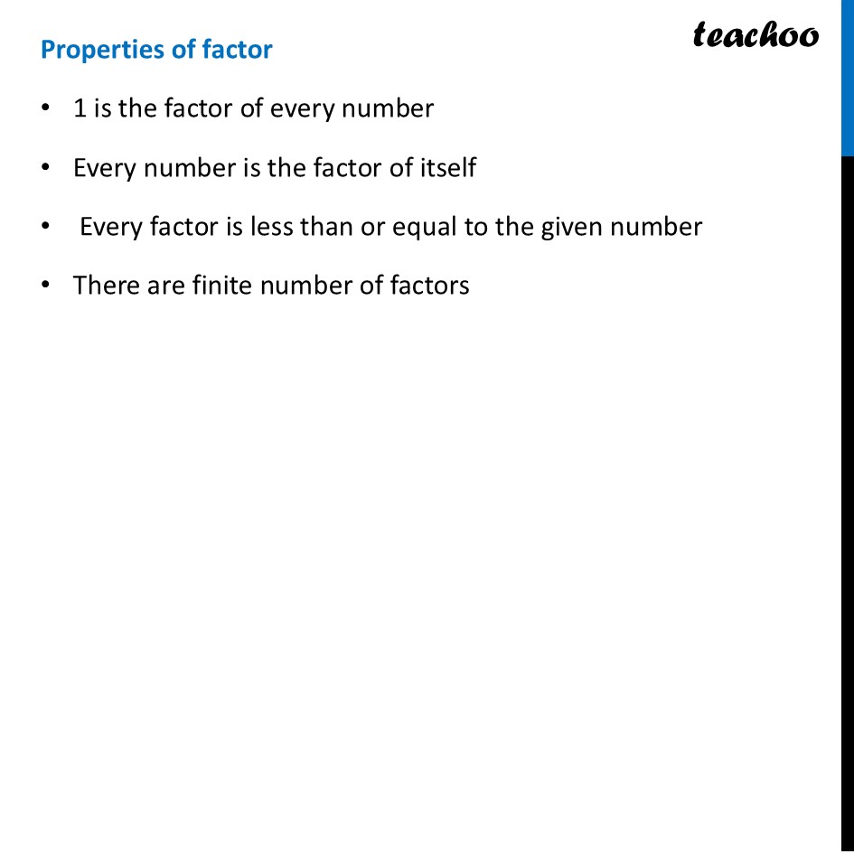 part 6 - Factors - Factors and Multiples - Chapter 5 Class 8 - Number Play (Ganita Prakash) - Class 8 (Ganita Prakash - 1, 2 & Old NCERT)