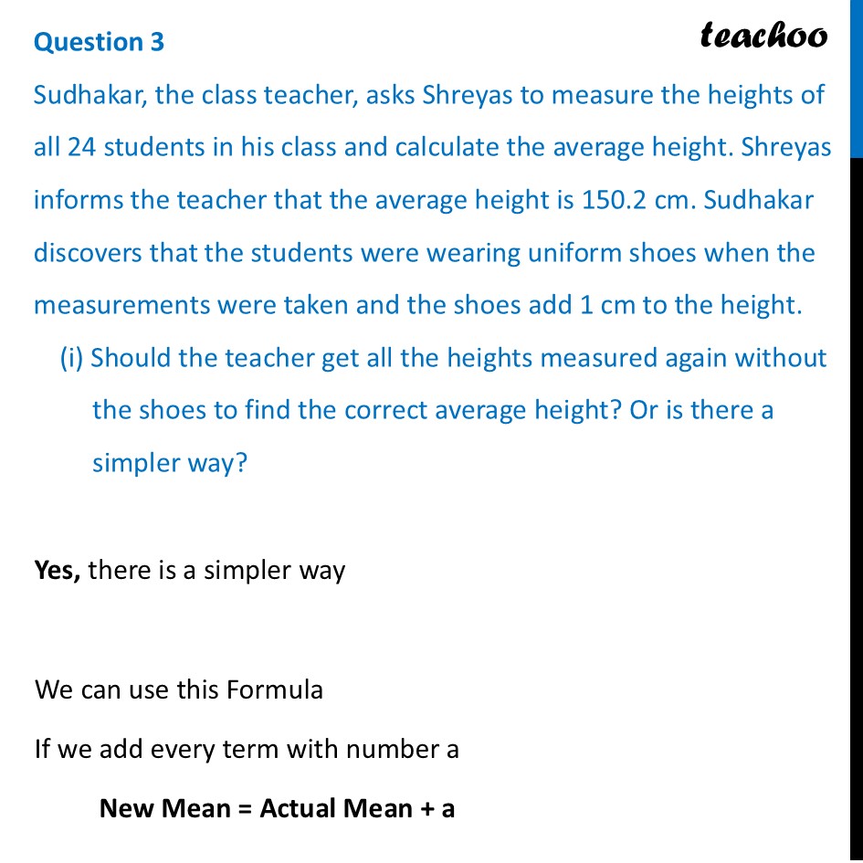 Sudhakar, the class teacher, asks Shreyas to measure the heights of - Figure it out - Page 113-116