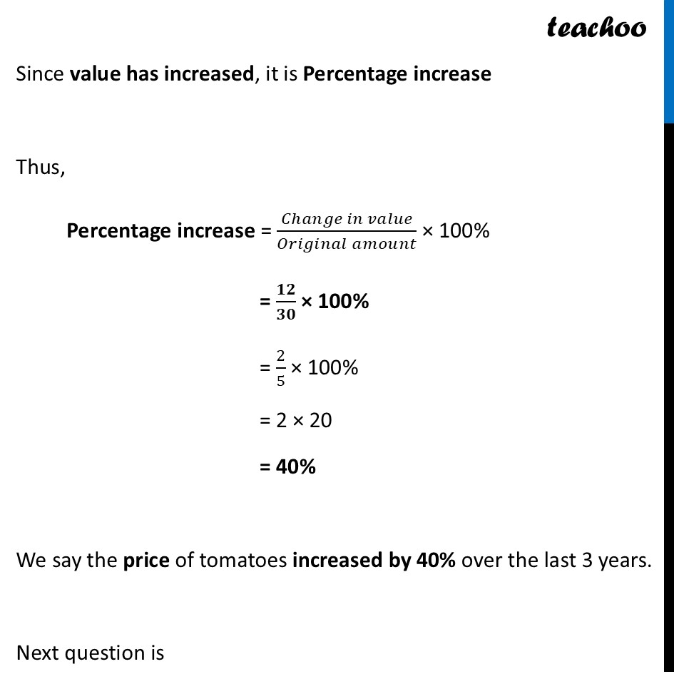 part 3 - Percentage Increase or Decrease - Percentage Increase or Decrease - Chapter 1 Class 8 - Fractions in Disguise (Ganita Prakash II) - Class 8 (Ganita Prakash - 1, 2 & Old NCERT)