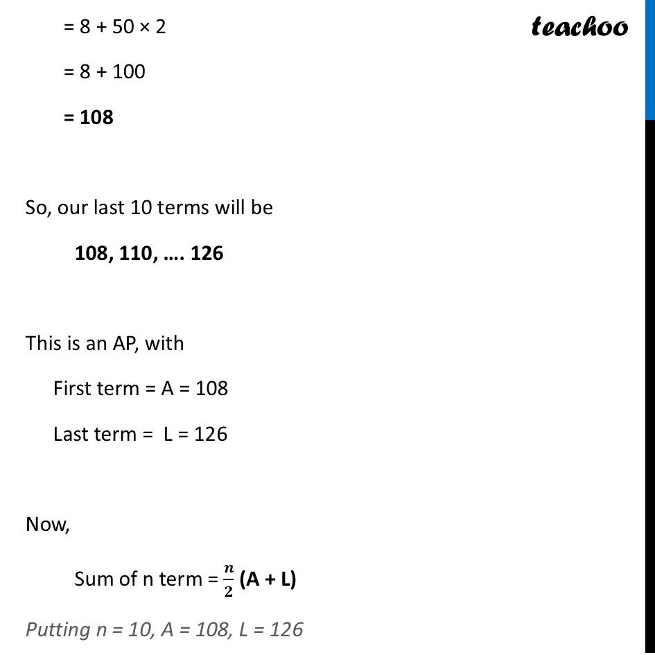 part 3 - Question 21 (A) - CBSE Class 10 Sample Paper for 2026 Boards - Maths Standard - Solutions of Sample Papers for Class 10 Boards - Class 10