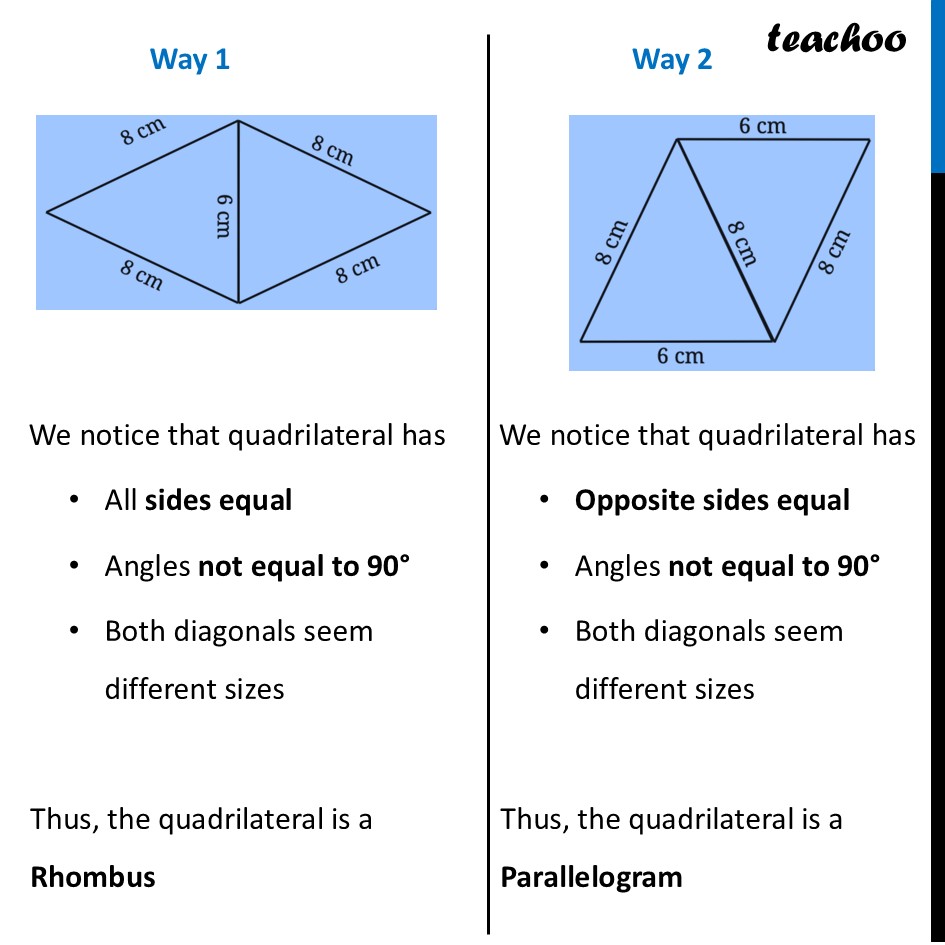 part 2 - Question 2 - Page 104 - Joining Triangles - Chapter 4 Class 8 - Quadrilaterals (Ganita Prakash) - Class 8 (Ganita Prakash & Old NCERT)