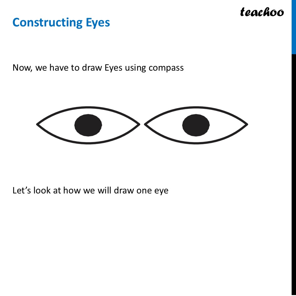 [Class 6 Maths] Constructing Eyes – Easy Step-by-Step Explanation - Constructing Circle, Person, Waves, Eyes