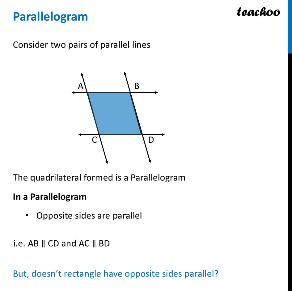 Parallelogram - Defintion with Properties - Class 8 Ganita Prakash - Parallelogram