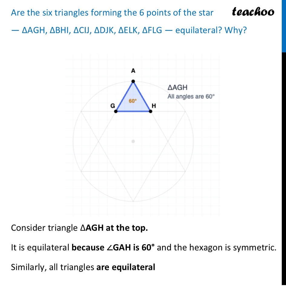 part 9 - Constructing 6-Pointed Star - Constructing Regular Hexagon, Angle 60° and 6-pointed Star - Chapter 6 Class 7 - Constructions and Tilings (Ganita Prakash II) - Class 7 (Ganita Prakash 1, 2 & old NCERT)