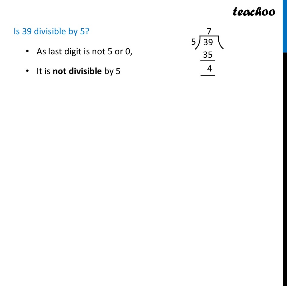 part 3 - Divisibility by 5 and 10 - Divisibility Rules - 2, 5, 10 and 3 - Chapter 5 Class 8 - Number Play (Ganita Prakash) - Class 8 (Ganita Prakash - 1, 2 & Old NCERT)