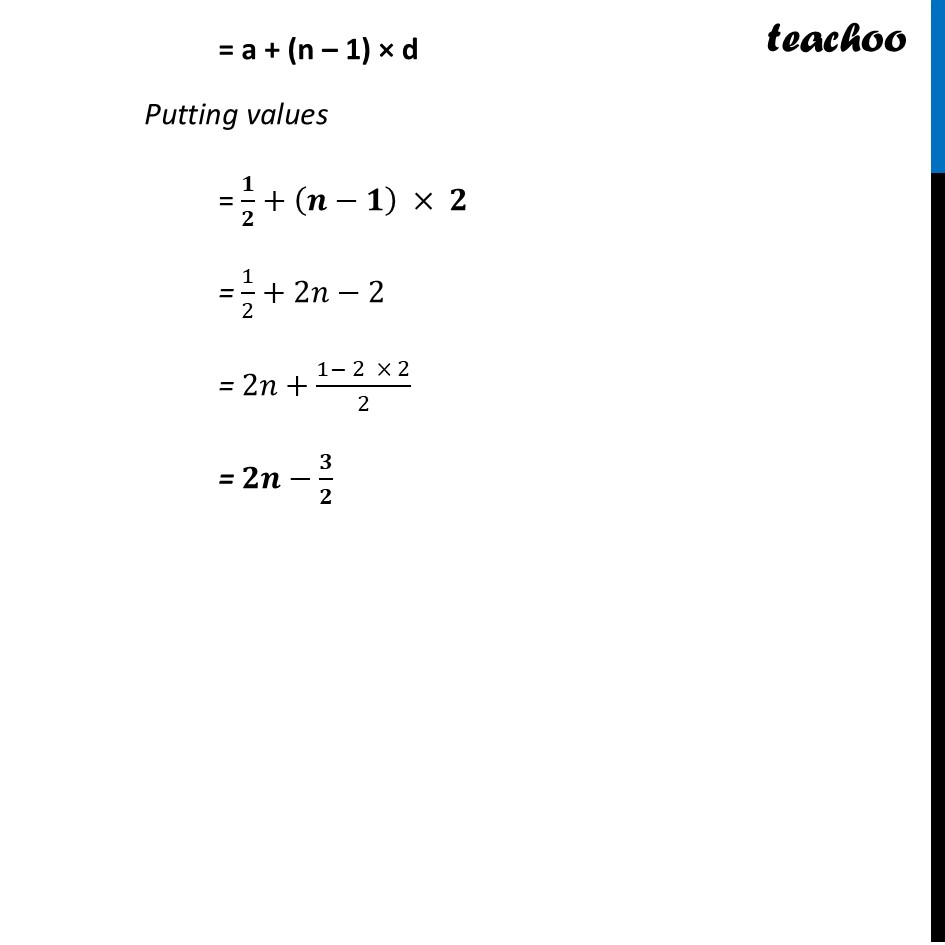 part 2 - Exercise Question 2 (Page 182) - Visualising an AP - Chapter 8 - Predicting What Comes Next: Exploring Sequences & Progress - Maths Class 9