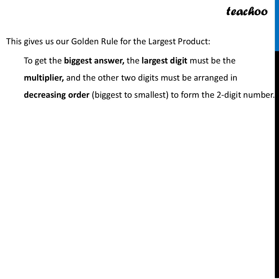 part 6 - The Largest Product - The Largest Product - Chapter 6 Class 8 - Algebra Play (Ganita Prakash II) - Class 8 (Ganita Prakash - 1, 2 & Old NCERT)