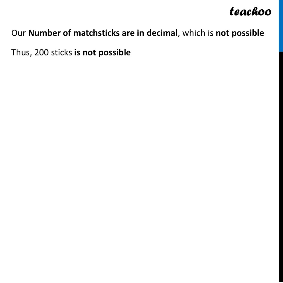 part 2 - Question 2 - Page 167 - Matchstick Pattern - Chapter 7 Class 7 - Finding the Unknown (Ganita Prakash II) - Class 7 (Ganita Prakash 1, 2 & old NCERT)