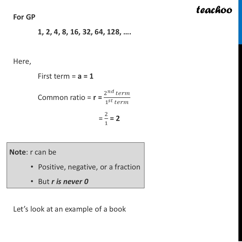 part 2 - Geometric Progressions - Geometric Progressions - Chapter 8 - Predicting What Comes Next: Exploring Sequences & Progress - Class 9