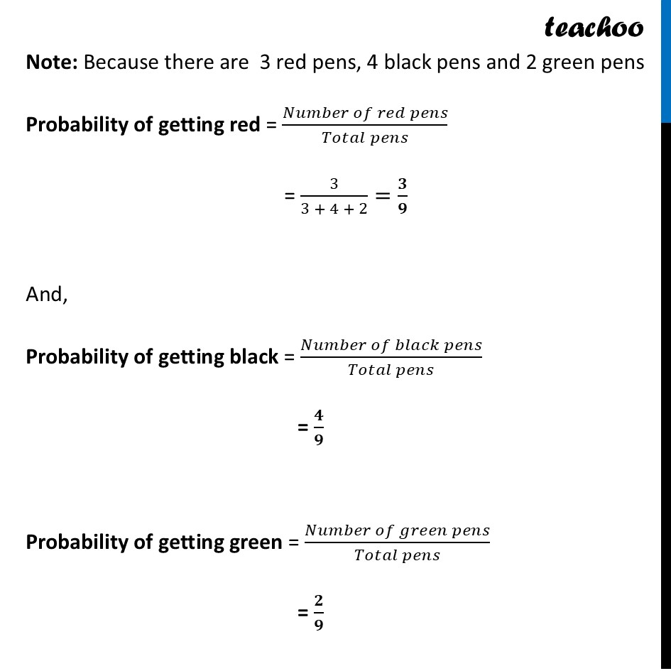 part 3 - Ex 7.4, 2 - Exercise Set 7.4 - Chapter 7 - The Mathematics of Maybe: Introduction to Probability - Class 9