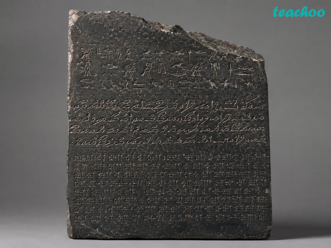 How was the Egyptian script deci - Early Humans and Begin - [Teachoo] - Concepts