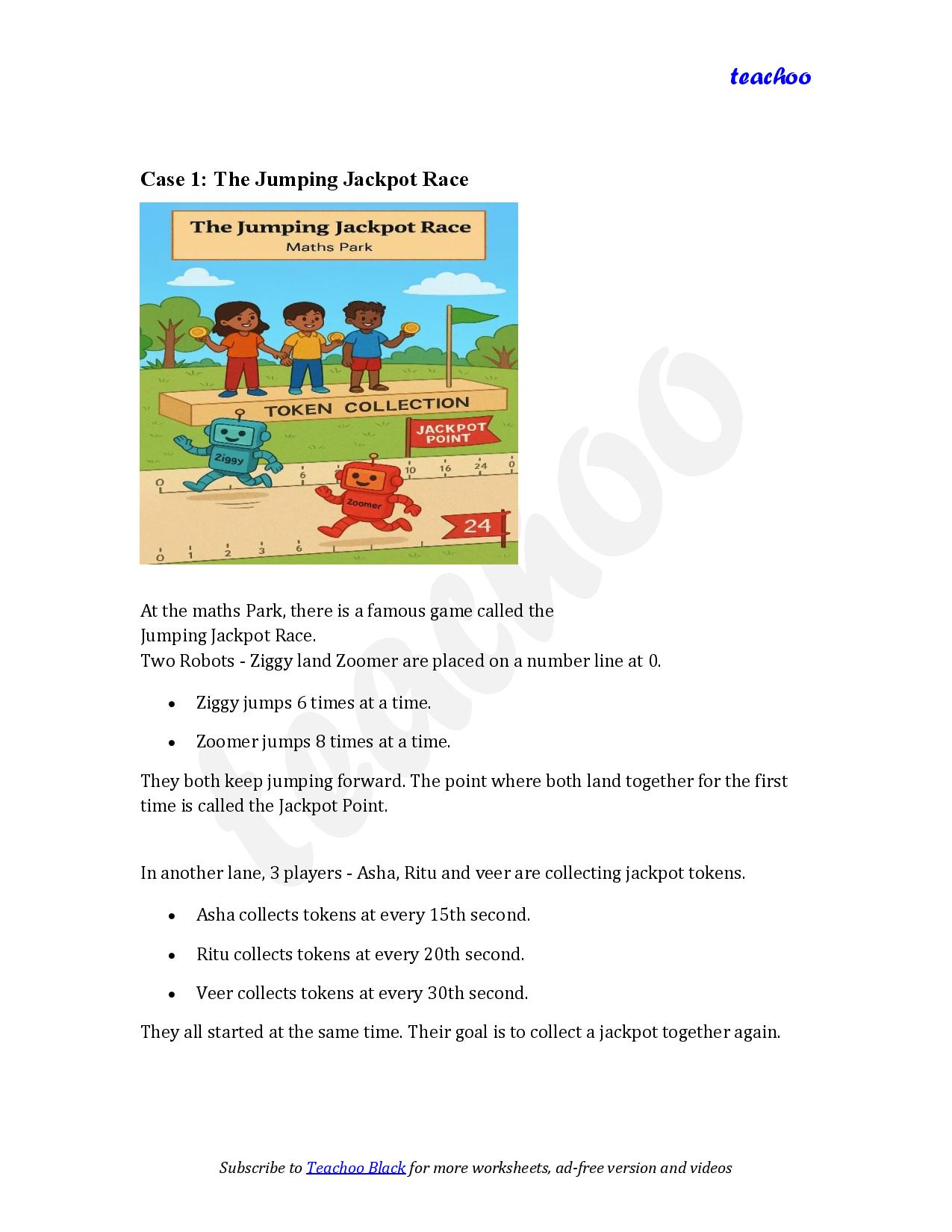part 2 - Case Based Questions - Worksheet 2 - Teachoo Questions - Case Based - Chapter 5 Class 6 - Prime Time (Ganita Prakash) - Class 6 (Ganita Prakash & Old NCERT)