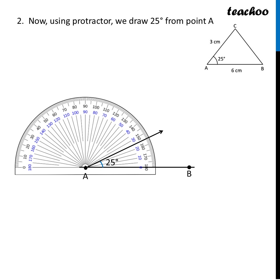 part 3 - Question 1 (b) - Figure it out - Page 161 - Constructing Triangle when 2 Sides and the Included Angle are given - Chapter 7 Class 7 - A tale of three Intersecting Lines (Ganit Prakash) - Class 7 (Ganita Prakash 1, 2 & old NCERT)
