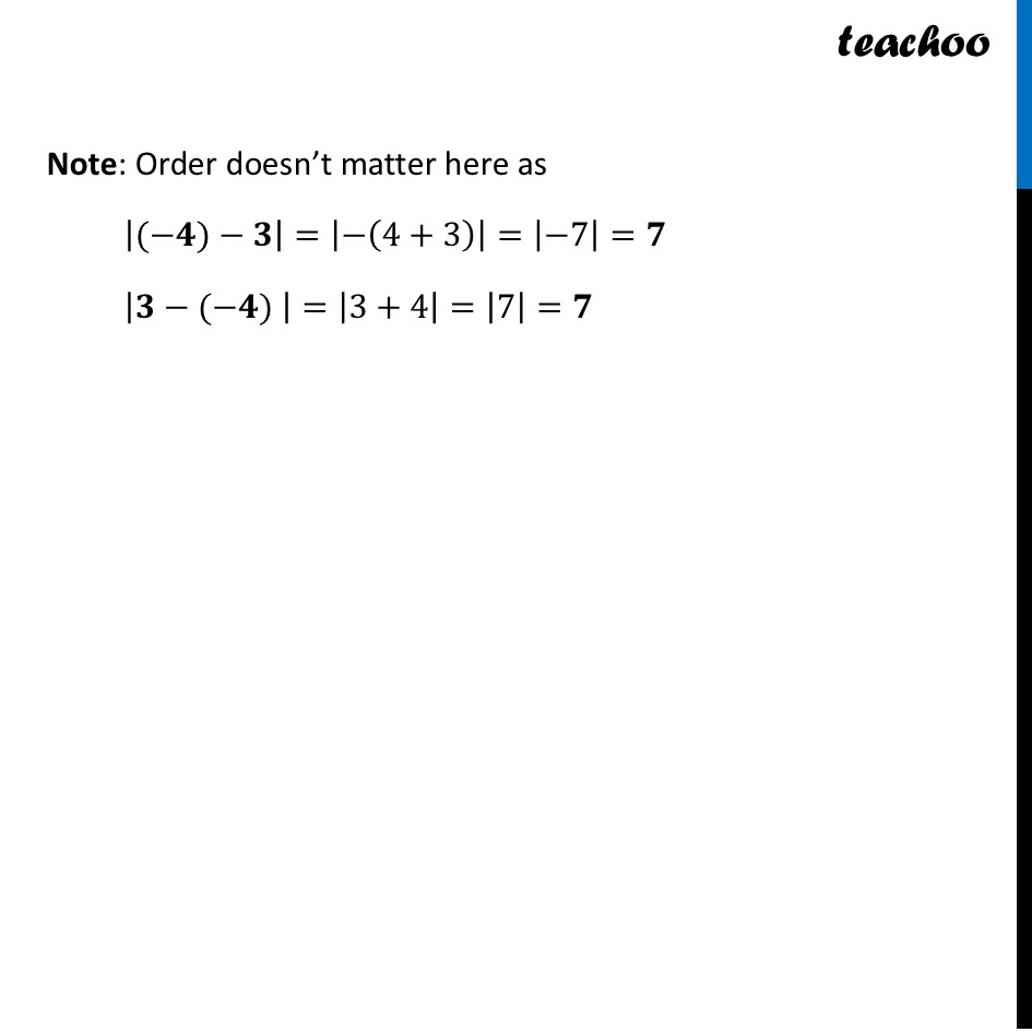 part 2 - Distance between two Rational Numbers - Absolute Value of a Rational Number - Chapter 3 Class 9 - The World of Numbers (Ganita Manjari I) - Class 9