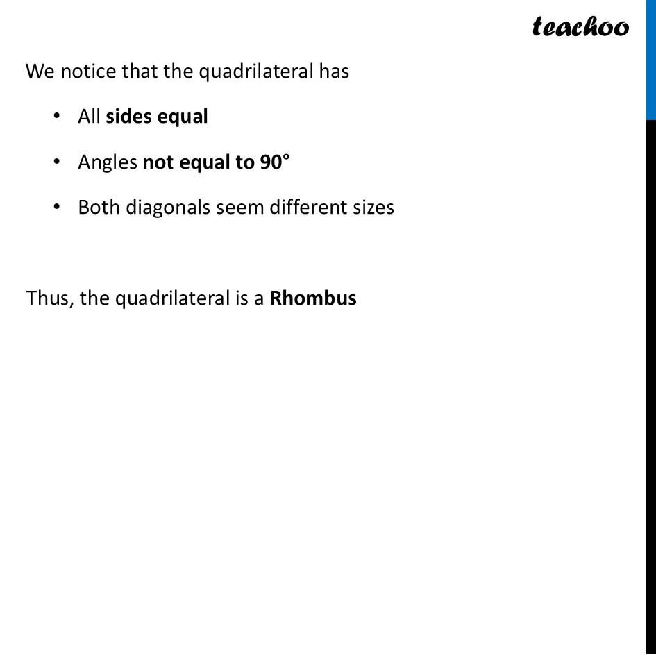 part 2 - Question 1 - Page 104 - Joining Triangles - Chapter 4 Class 8 - Quadrilaterals (Ganita Prakash) - Class 8 (Ganita Prakash & Old NCERT)