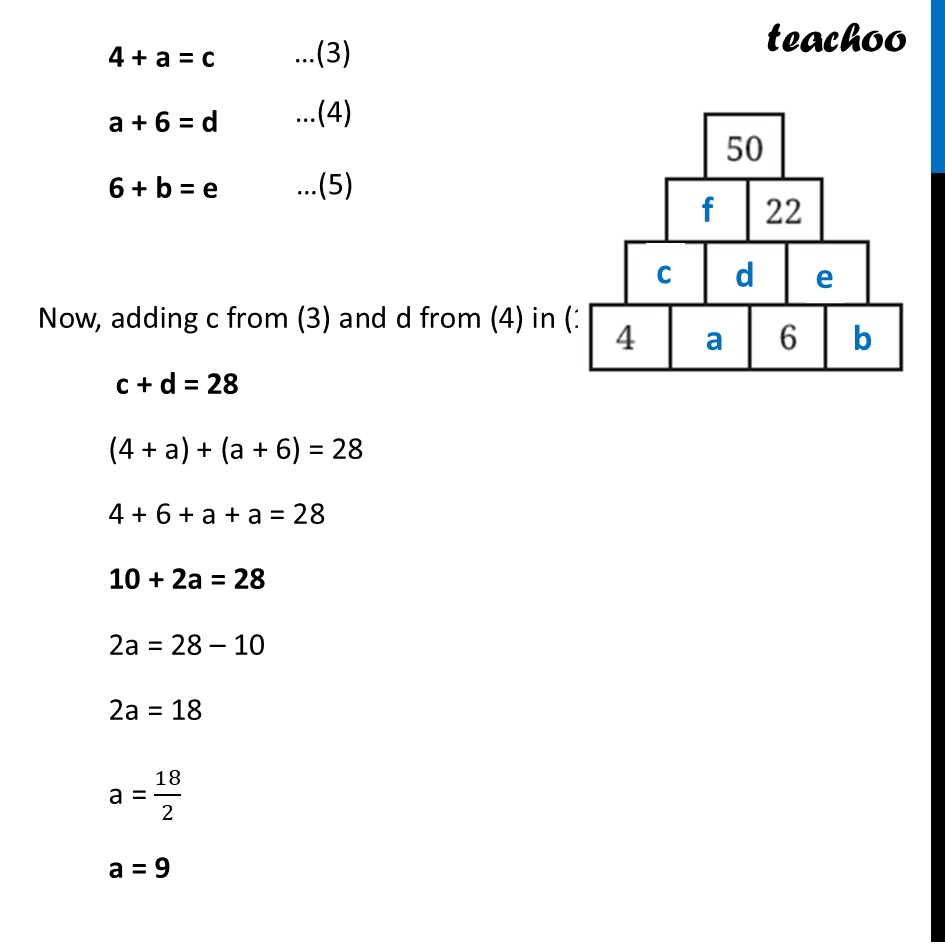 part 3 - Question 1 - Page 139 - Number Pyramids - Chapter 6 Class 8 - Algebra Play (Ganita Prakash II) - Class 8 (Ganita Prakash - 1, 2 & Old NCERT)
