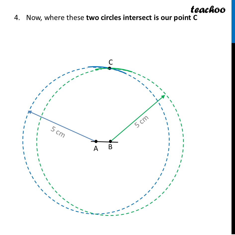 part 5 - Question (c) - Page 150 - Constructing a Triangle when its Sides are given - Chapter 7 Class 7 - A tale of three Intersecting Lines (Ganit Prakash) - Class 7 (Ganita Prakash 1, 2 & old NCERT)