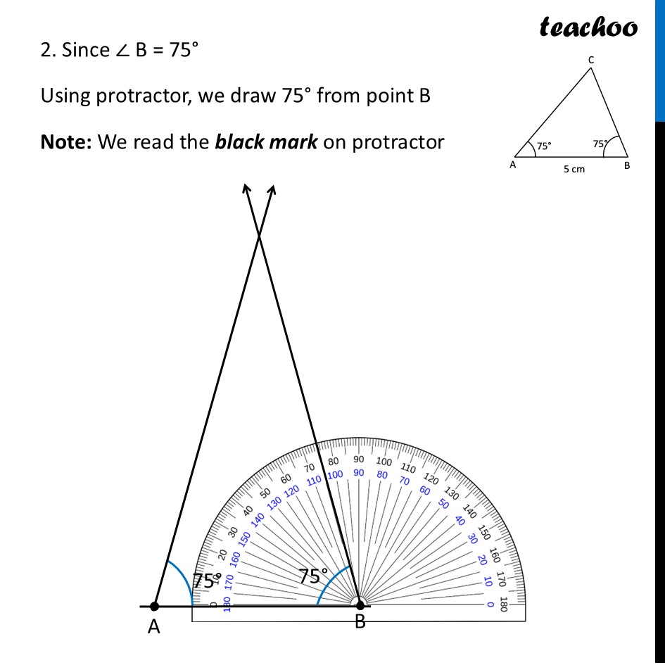 part 4 - Question 1 (a) - Figure it out - Page 162 - Constructing Triangle when 2 Angles and the Included Side are given - Chapter 7 Class 7 - A tale of three Intersecting Lines (Ganit Prakash) - Class 7 (Ganita Prakash 1, 2 & old NCERT)
