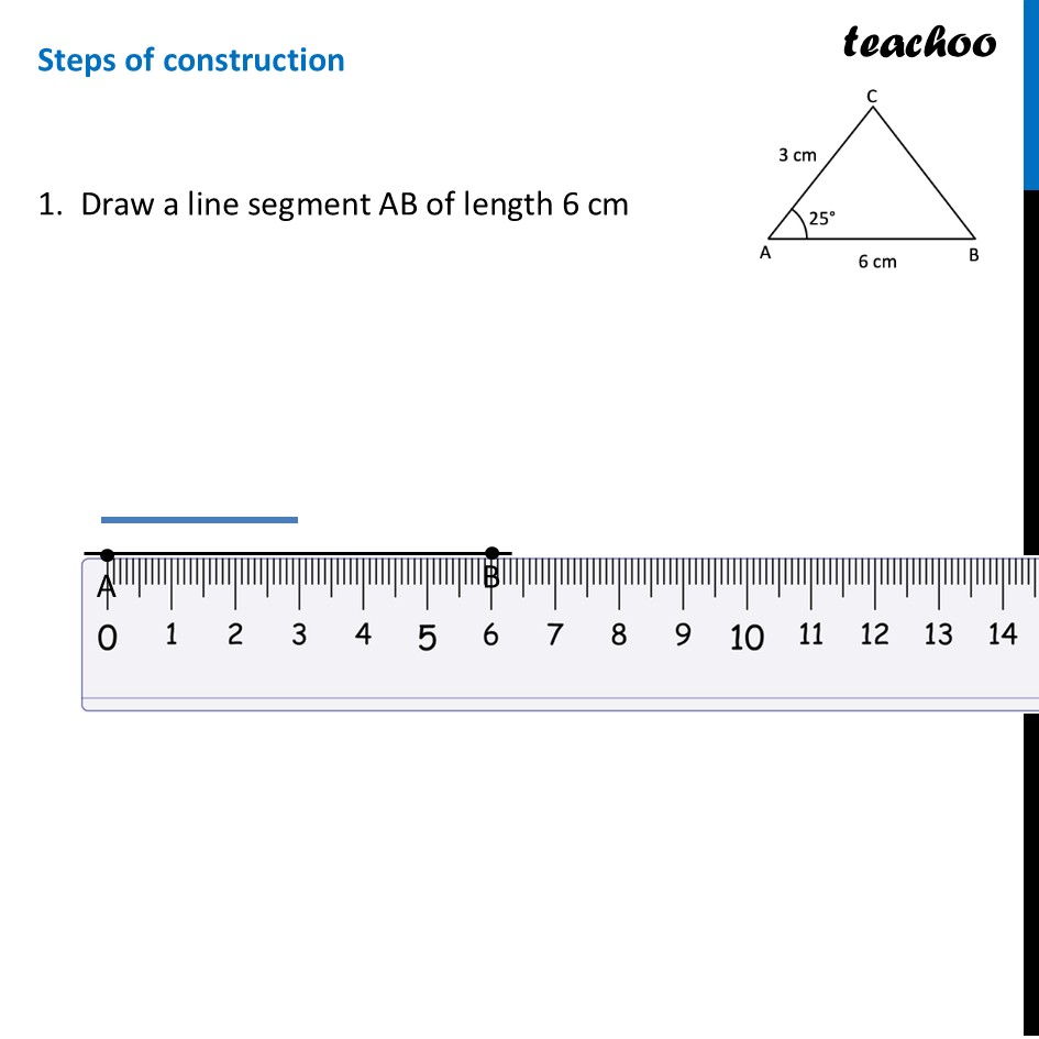 part 2 - Question 1 (b) - Figure it out - Page 161 - Constructing Triangle when 2 Sides and the Included Angle are given - Chapter 7 Class 7 - A tale of three Intersecting Lines (Ganit Prakash) - Class 7 (Ganita Prakash 1, 2 & old NCERT)