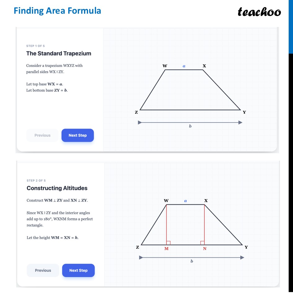 part 2 - Area of Trapezium - Area of Trapezium - Chapter 7 Class 8 - Area (Ganita Prakash II) - Class 8 (Ganita Prakash - 1, 2 & Old NCERT)
