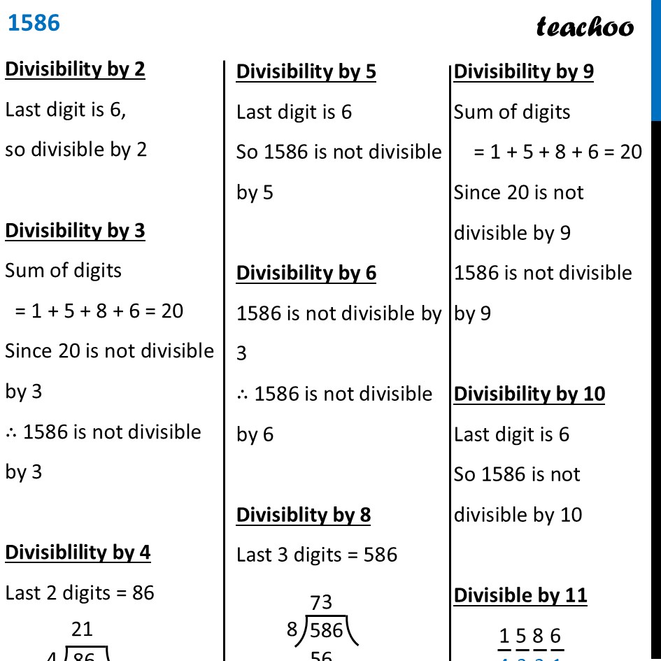part 5 - Question 1 - Page 129 - Shortcut for Divisibility by 11 - Chapter 5 Class 8 - Number Play (Ganita Prakash) - Class 8 (Ganita Prakash - 1, 2 & Old NCERT)