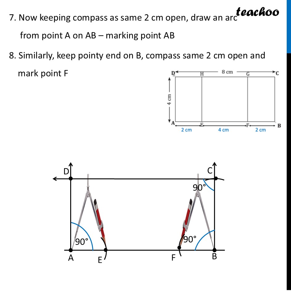 part 8 - Construct a Square within a Rectangle - Questions - Page 201 to 203 - Chapter 8 Class 6 - Playing with Constructions (Ganita Prakash) - Class 6 (Ganita Prakash & Old NCERT)