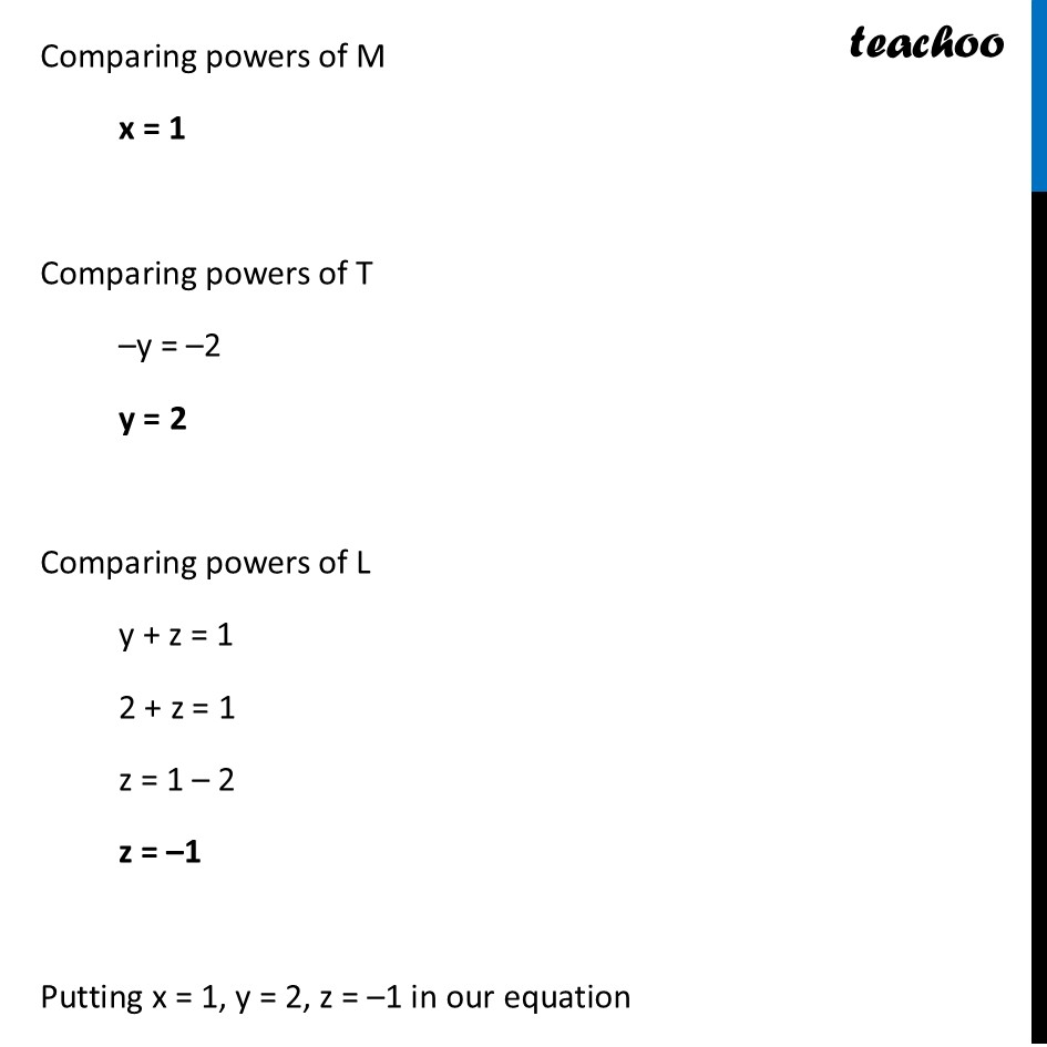 part 6 - Dimensional Analysis: Deriving the Formula of any Physical Quantity - Concepts - Chapter 1 - Units and Measurement - Physics Class 11