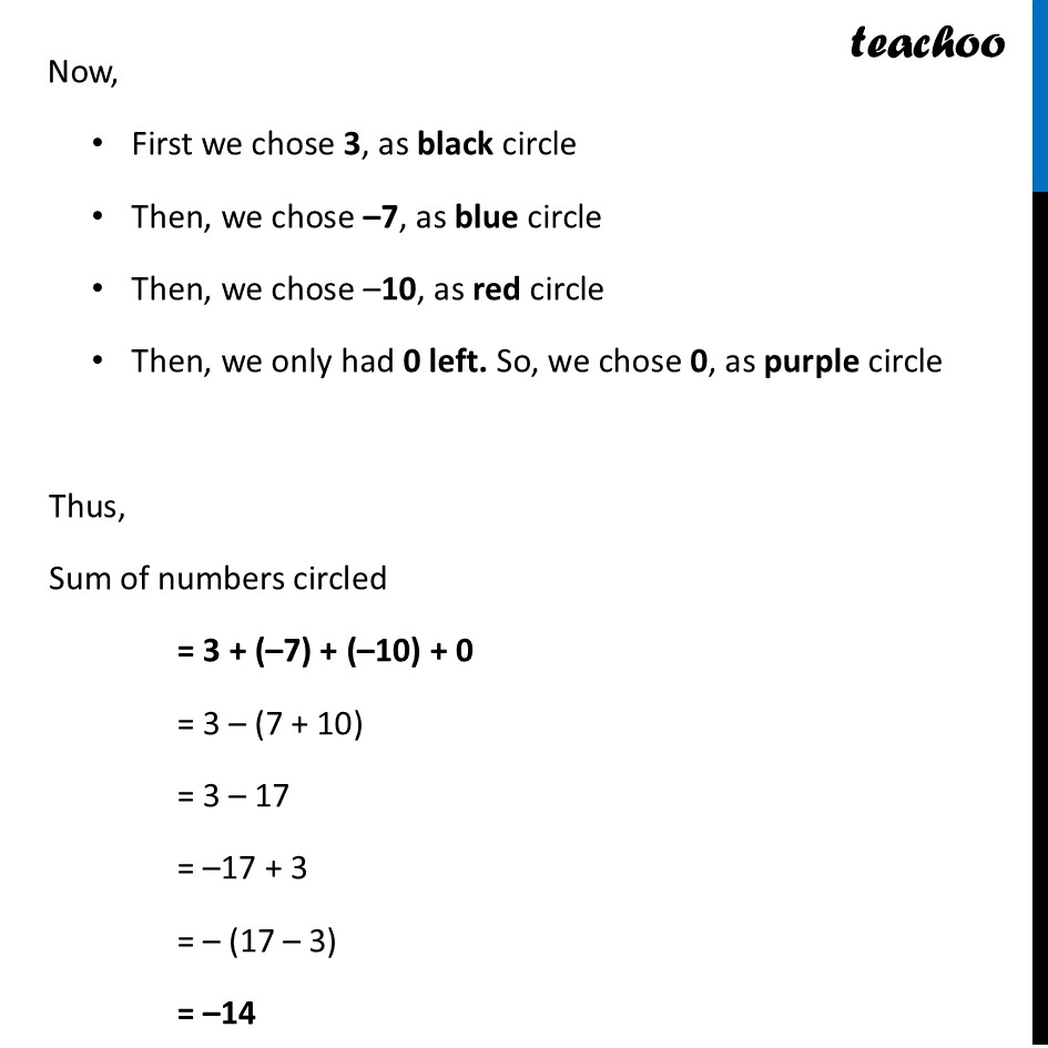 part 5 - Question 2 - Figure it out (Page 265) - Amazing Grid - Chapter 10 Class 6 - The other side of Zero (Ganita Prakash) - Class 6 (Ganita Prakash & Old NCERT)