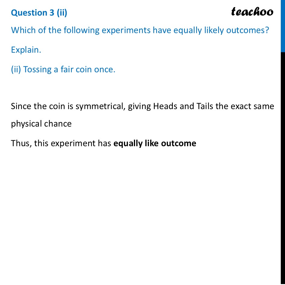 part 2 - Question 3 - End-of-Chapter Exercises - Chapter 7 - The Mathematics of Maybe: Introduction to Probability - Class 9