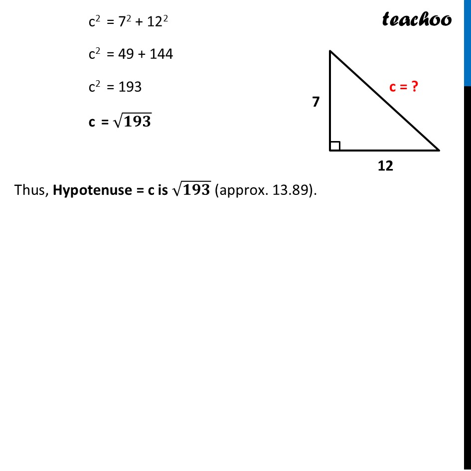 part 8 - Question 4 - Figure it out (Page 47) - Baudhāyana’s Theorem on Right-angled triangles - Chapter 2 Class 8 - The Baudhayana-Pythagoras Theorem (Ganita Part 2) - Class 8 (Ganita Prakash - 1, 2 & Old NCERT)