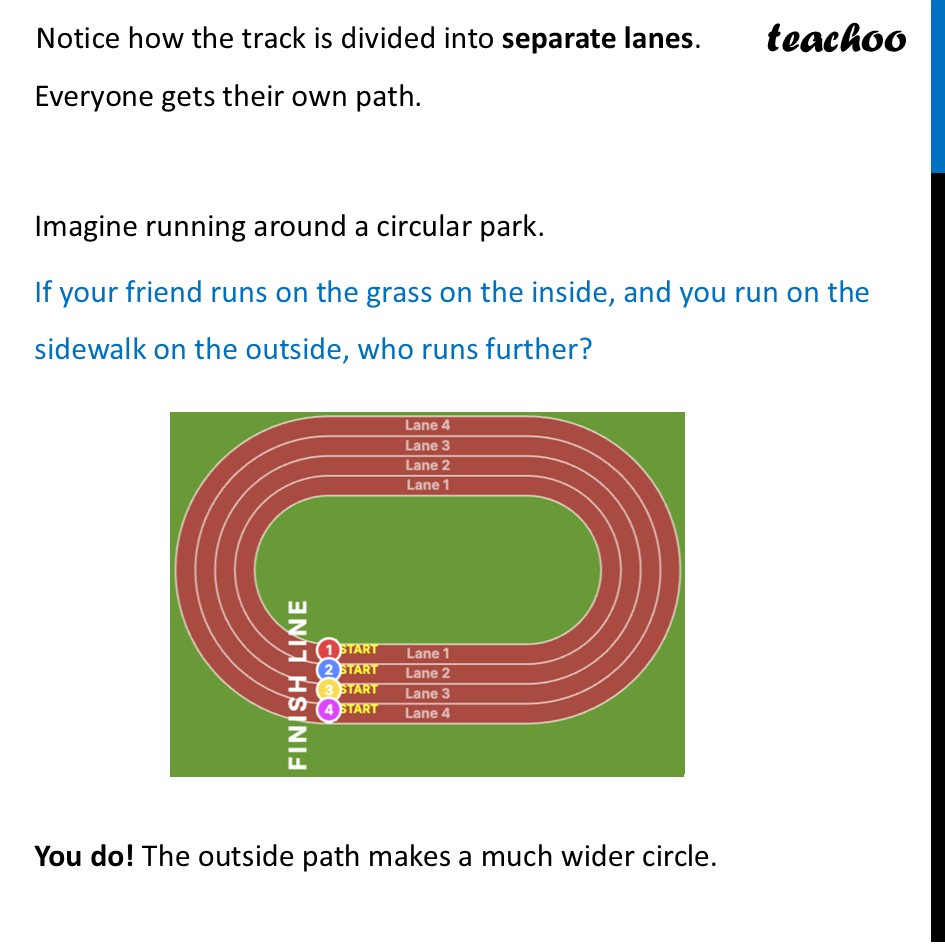 part 2 - Relay Race Track Perimeter - Definition (and Quesitons) - Chapter 6 Class 9 - Measuring Space: Perimeter and Area (Ganita Manjar - Class 9