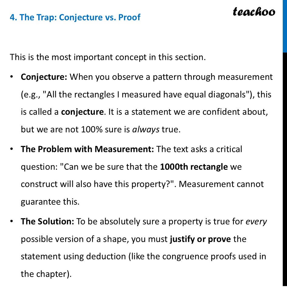 part 4 - The Process of Finding Properties - The Process of Finding Properties - Chapter 4 Class 8 - Quadrilaterals (Ganita Prakash) - Class 8 (Ganita Prakash - 1, 2 & Old NCERT)