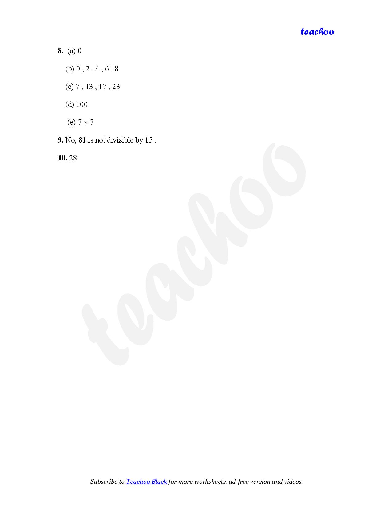 part 5 - Mix Questions - Worksheet 2 - Teachoo Questions - Mix - Chapter 5 Class 6 - Prime Time (Ganita Prakash) - Class 6 (Ganita Prakash & Old NCERT)