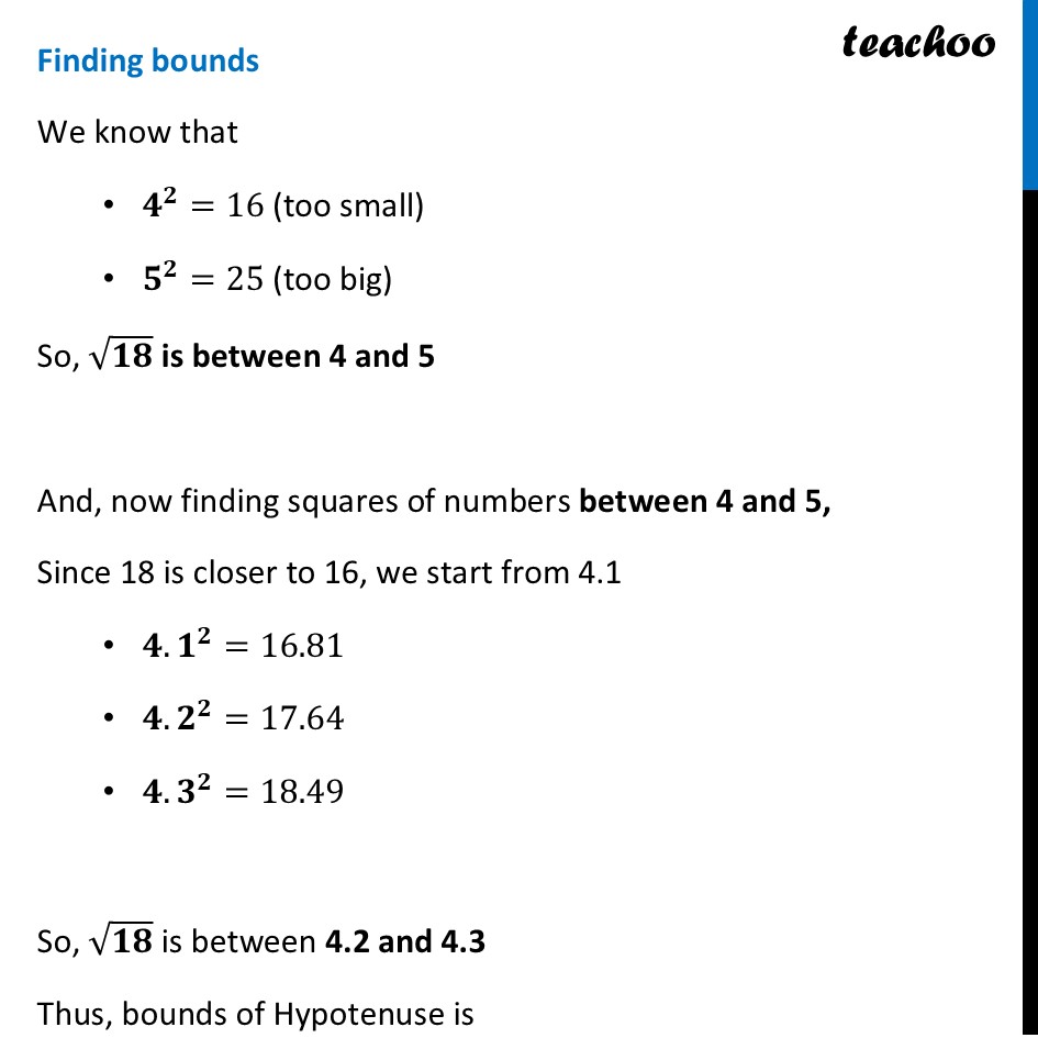 part 2 - Question 2 - Figure it out - Page 39, 40 - Chapter 2 Class 8 - The Baudhayana-Pythagoras Theorem (Ganita Part 2) - Class 8 (Ganita Prakash - 1, 2 & Old NCERT)