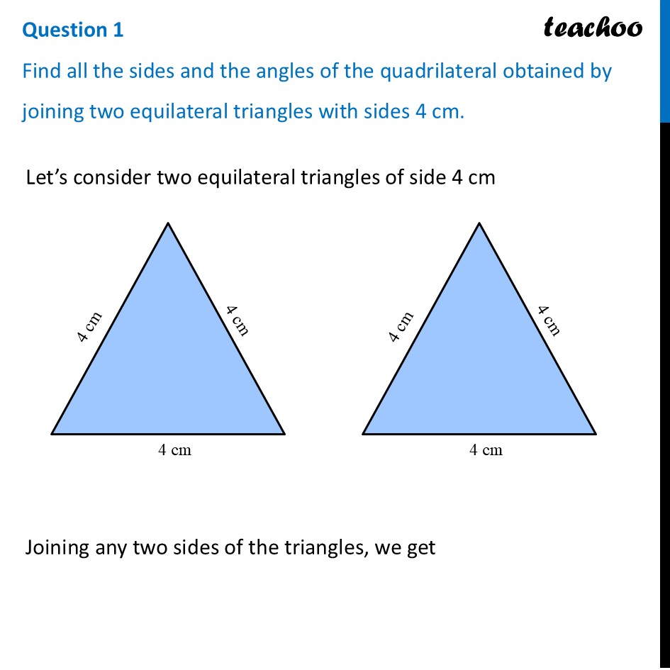 Find all the sides and the angles of the quadrilateral obtained by - Figure it out - Page 107