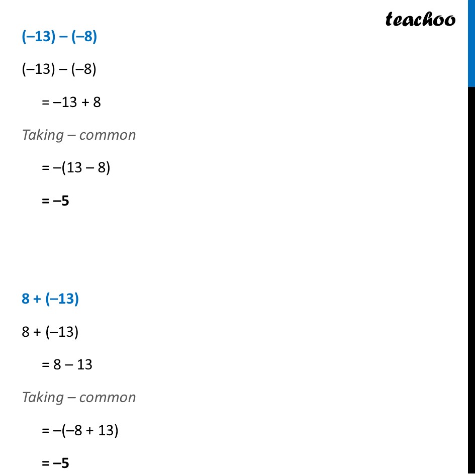 part 4 - Question 4 - Figure it out - Page 265, 266 - Chapter 10 Class 6 - The other side of Zero (Ganita Prakash) - Class 6 (Ganita Prakash & Old NCERT)