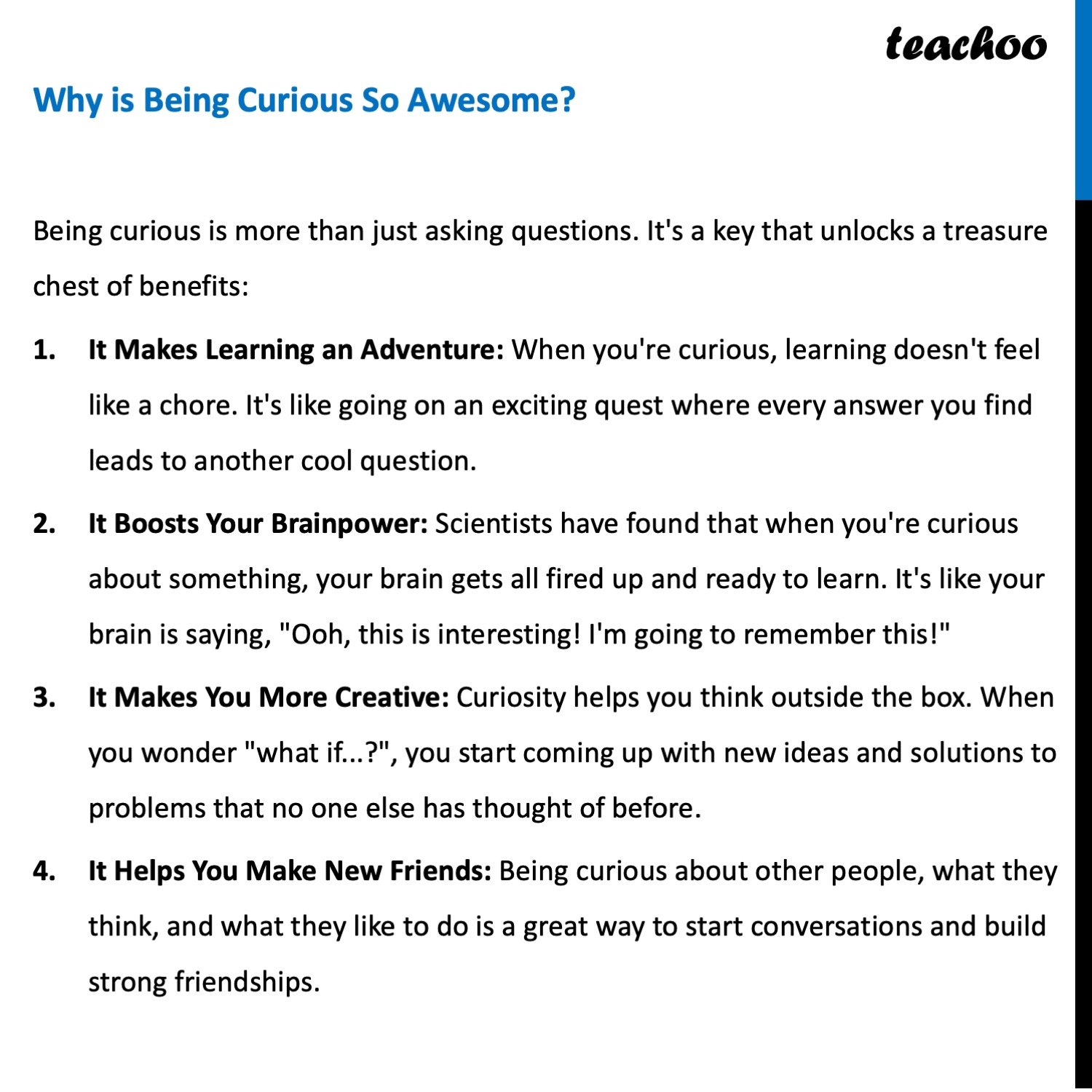 part 2 - Importance of Curiosity - What is Science? - Chapter 1 Class 6 - The Wonderful World of Science (Curiosity) - Class 6