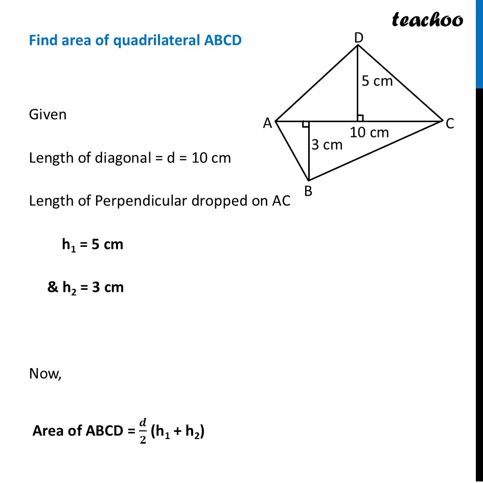 Area of any Quadrilateral - Formulas, Methods - Ganita Prakash Class 8