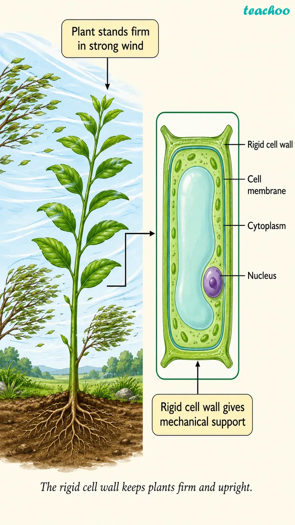 part 2 - 2.2.2 Cell wall — The outer covering of cells - Concepts - Chapter 2 - Cell: The Building Block of Life (Exploration) - Class 9 (Exploration)