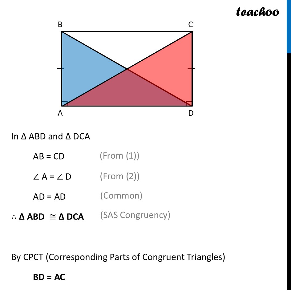 part 2 - Deduction 1 - What is the length of the other diagonal? - Rectangle - Chapter 4 Class 8 - Quadrilaterals (Ganita Prakash) - Class 8 (Ganita Prakash & Old NCERT)