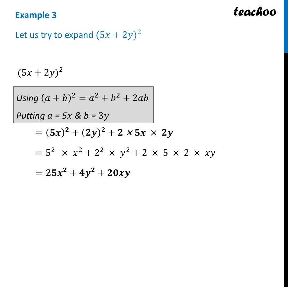 [Class 9] Let us try to expand (5x + 2y)^2 - Ganita Manjari Part 1 - Visualising Algebraic Identities