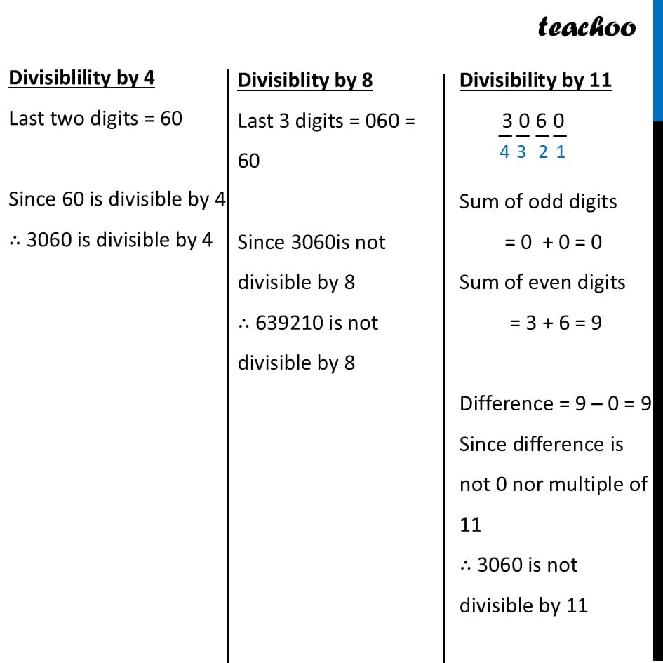 part 19 - Question 1 - Page 129 - Shortcut for Divisibility by 11 - Chapter 5 Class 8 - Number Play (Ganita Prakash) - Class 8 (Ganita Prakash - 1, 2 & Old NCERT)