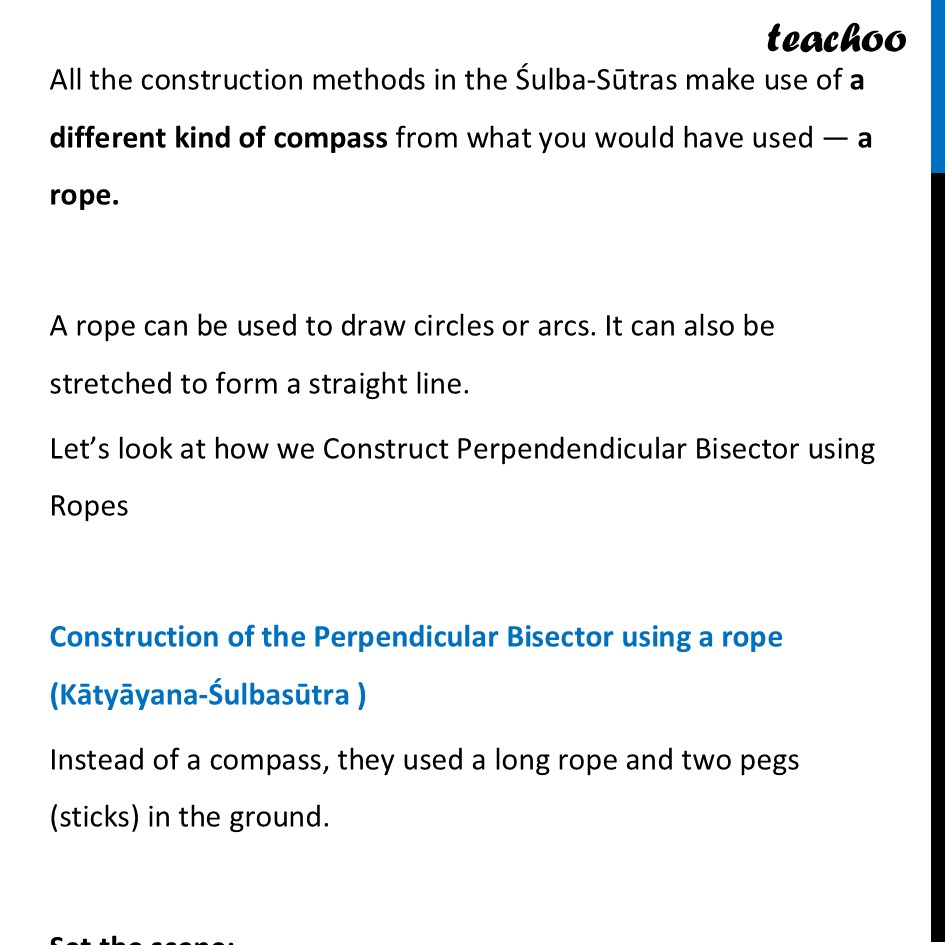part 2 - Construction Methods in Śulba-Sūtras - Construction Methods in Śulba-Sūtras - Chapter 6 Class 7 - Constructions and Tilings (Ganita Prakash II) - Class 7 (Ganita Prakash 1, 2 & old NCERT)