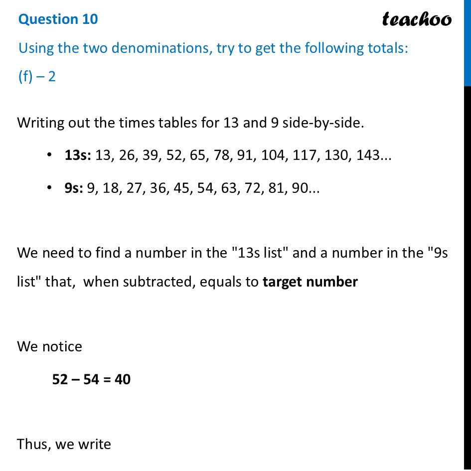 part 11 - Question 10 - Figure it out - Page 42, 43, 44 - Chapter 2 Class 7 - Operations with Integers (Ganita Prakash II) - Class 7 (Ganita Prakash 1, 2 & old NCERT)