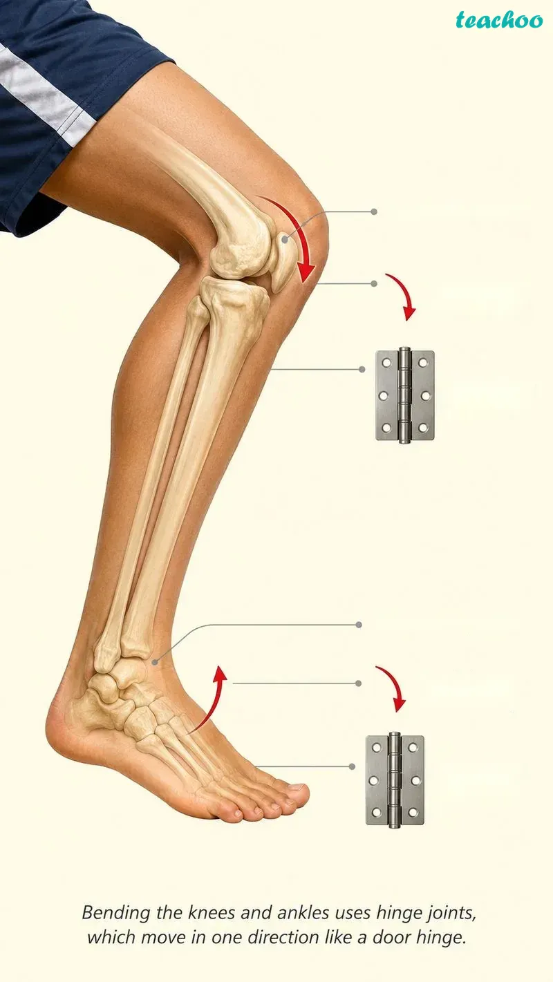 Question 5 — Which type of joint - Tissues in Action - [Teachoo] - Questions at the end of the chapter
